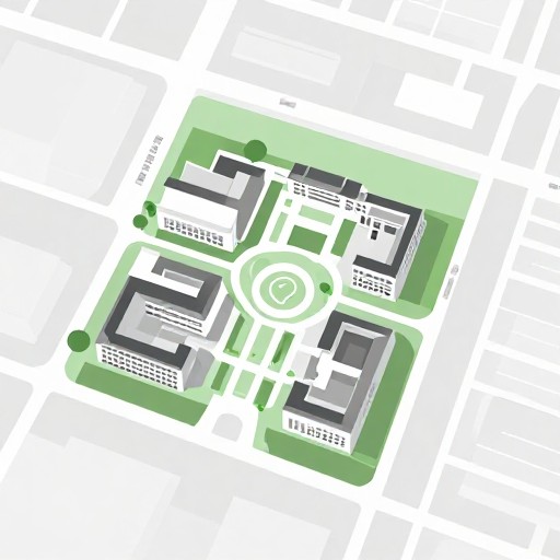 CAMPUS MAP - Minimalist