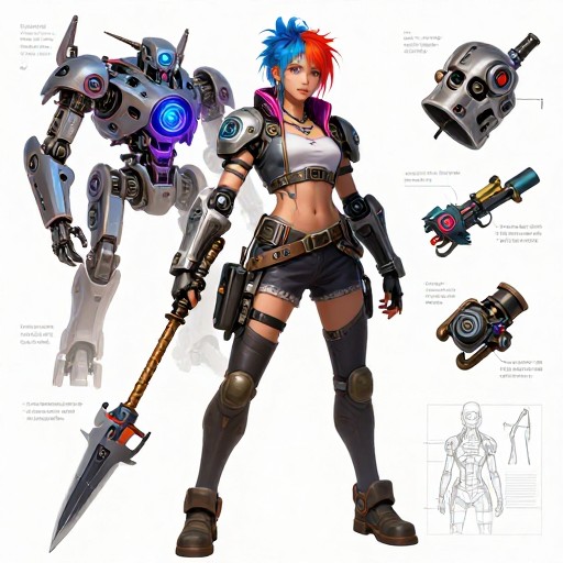 MECHROMANCER - Concept Art