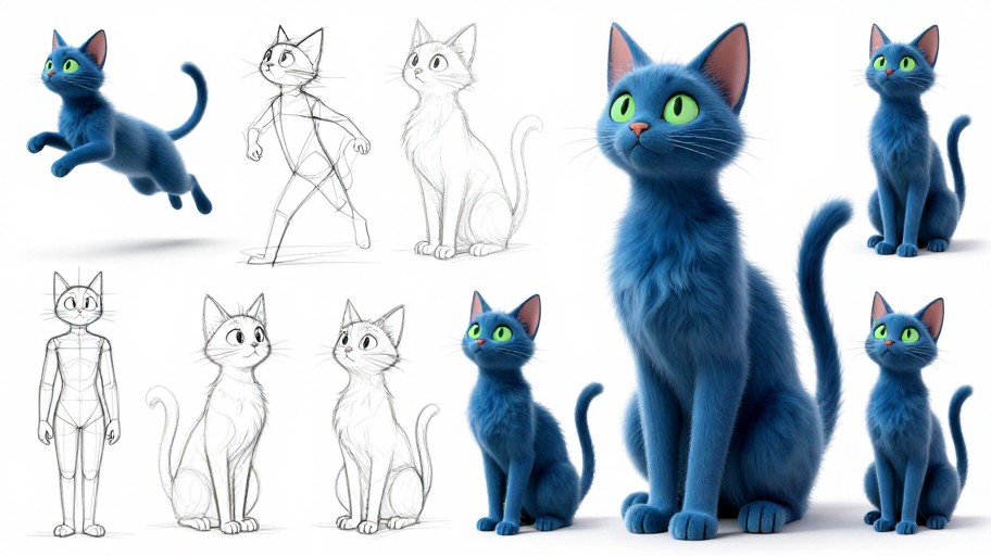 CAT HERO - Sketch Study