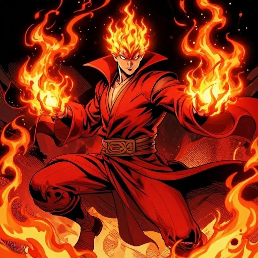 FIRE MAGE - Comic Book