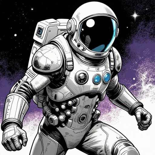 SPACE EXPLORER - Comic Book