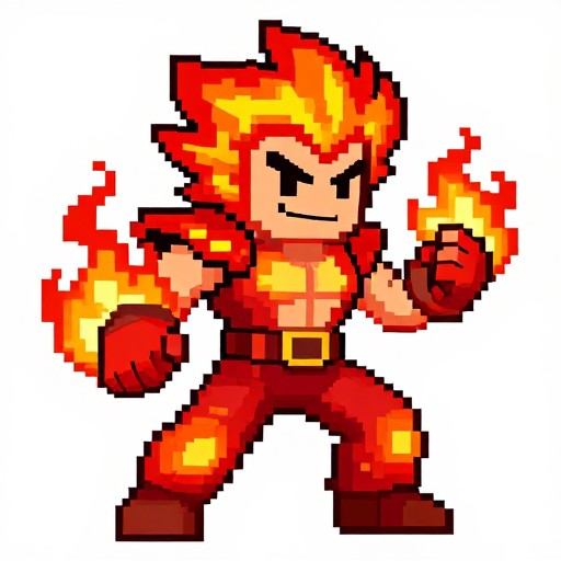 BLAZE FIRE - Pixel Art