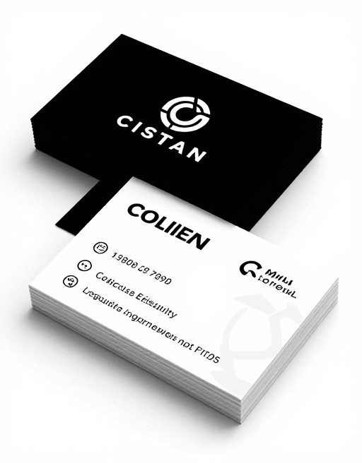 BUSINESS CARD - High Contrast