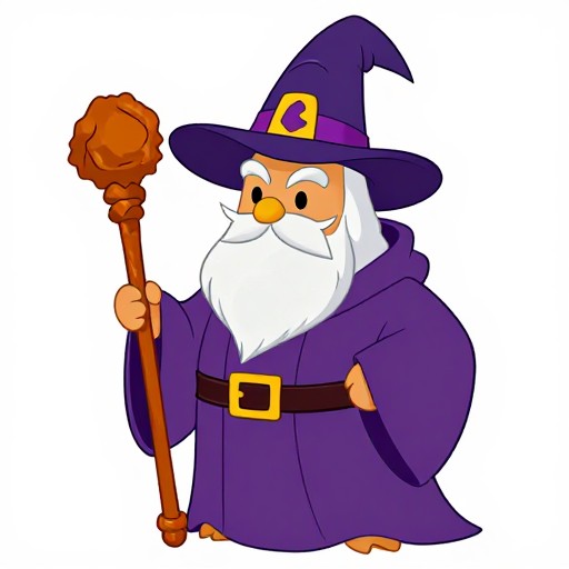 MAGICAL WIZARD - 90s Cartoon