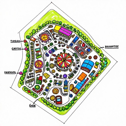 THEME PARK - Hand-Drawn