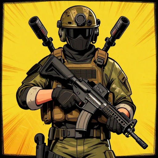 COMMANDO - Cell Shaded