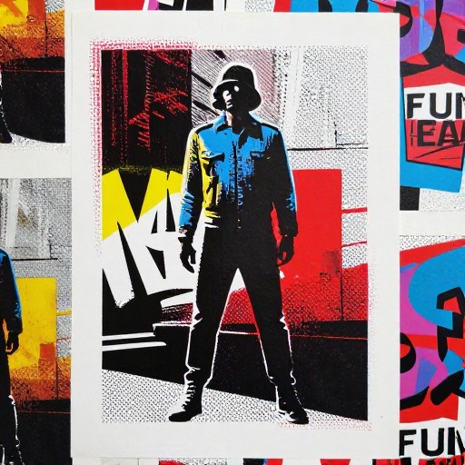 STREET ART - Classic Halftone