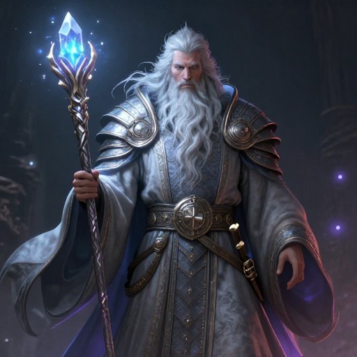MYSTICAL WIZARD - Fantasy Art