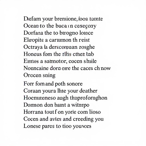 WAVE OCEAN - Typographic