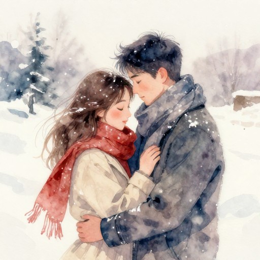 WINTER WONDERLAND - Watercolor Dream