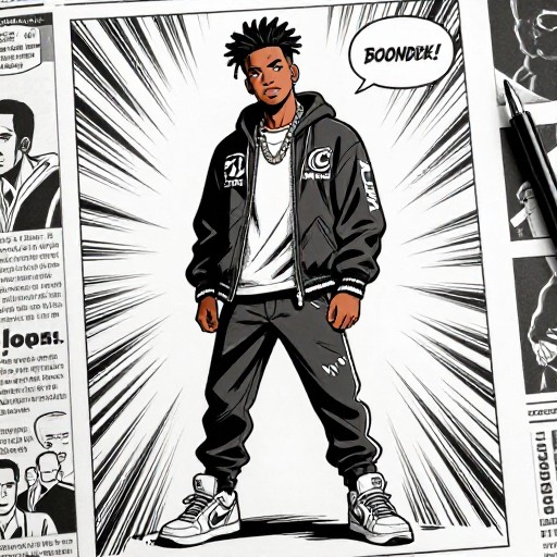 COOL KID - Comic Panel