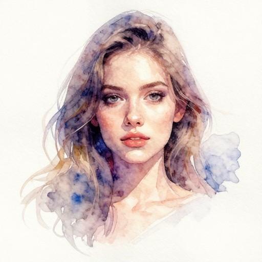 WATERCOLOR PORTRAIT - Watercolor