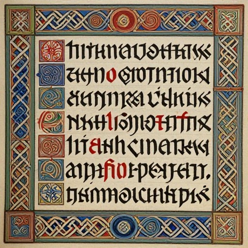 WISDOM RUNES - Book of Kells
