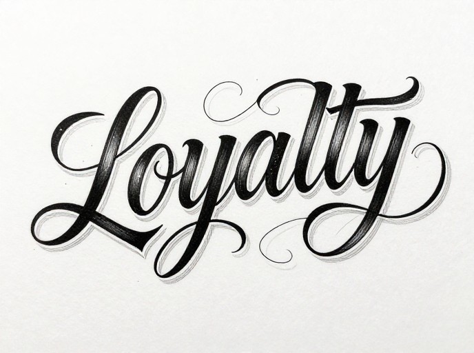LOYALTY - Fine Line Script