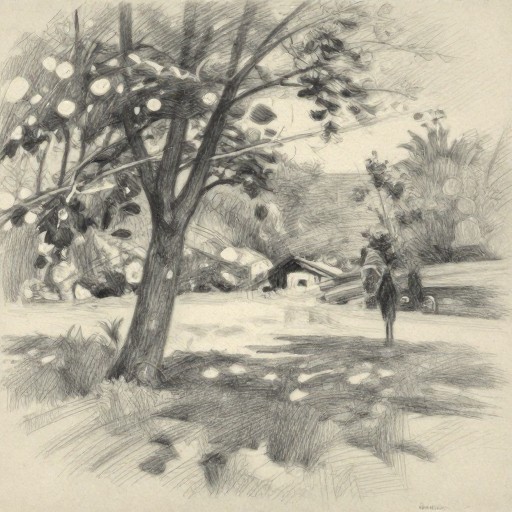SKETCH STUDY - Impressionist