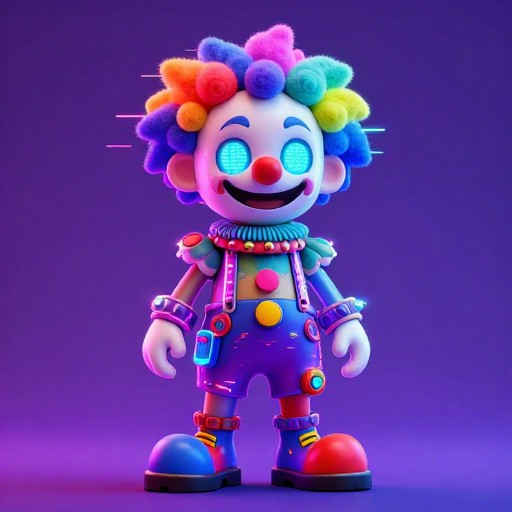 CYBERPUNK CLOWN - Digital Circus