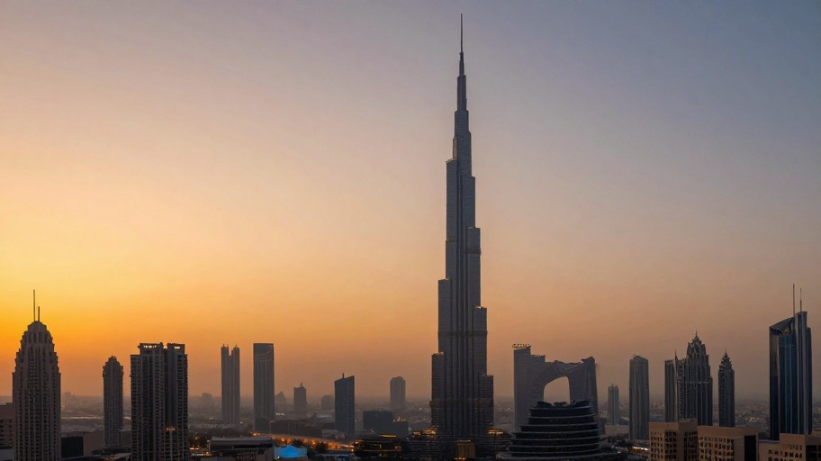 DUBAI GOLDEN - Gradient Dusk