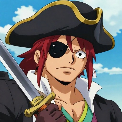 PIRATE CAPTAIN - Anime Style