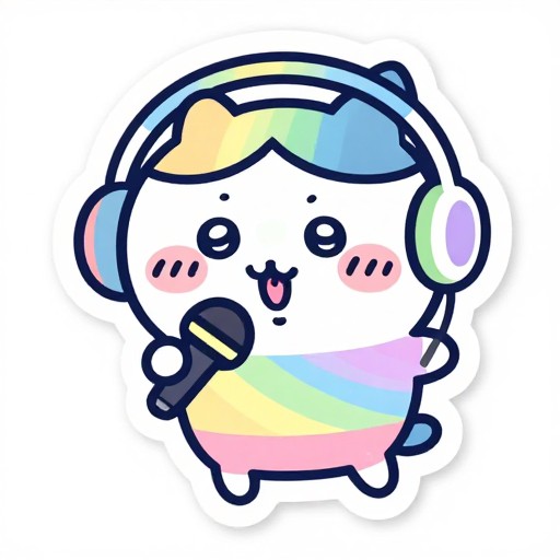 MUSICAL STAR - Sticker Art