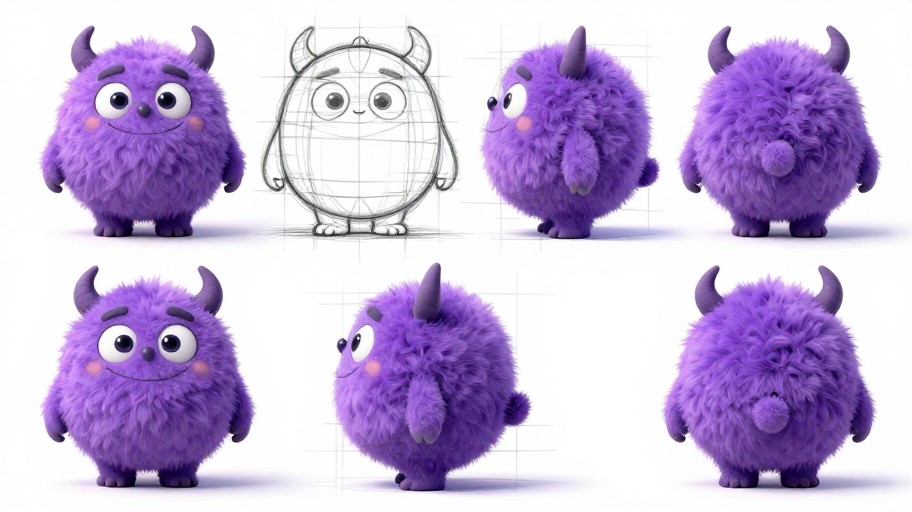 MONSTER BUDDY - Sketch Design