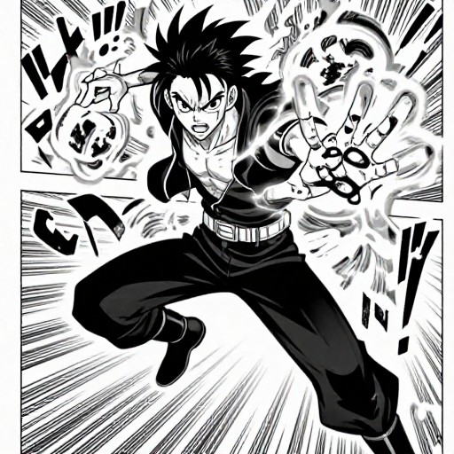 OKARUN BATTLE - Manga Panel