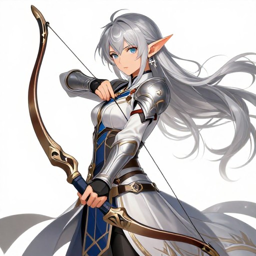 SILVER ELF - Fantasy Anime
