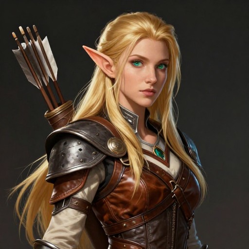 ELVEN ARCHER - Fantasy Portrait