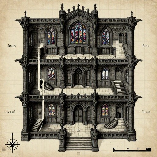 GOTHIC MANOR - Classic Dungeon