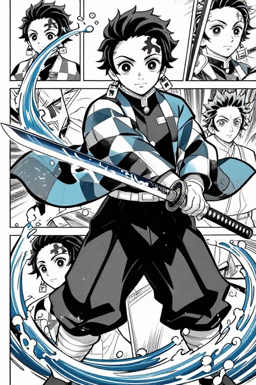 WATER SLAYER - Manga Panel