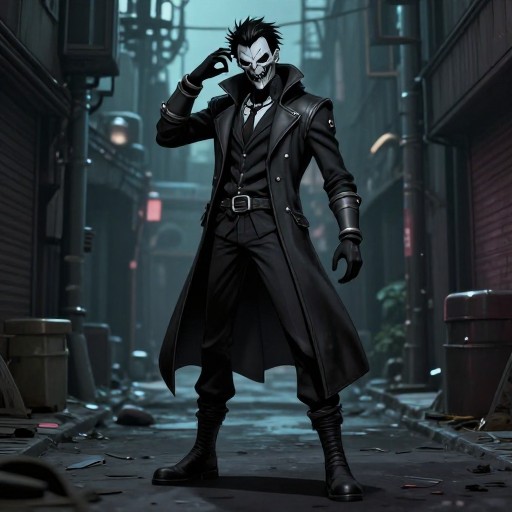 COMIC VILLAIN - Full Body Sprite