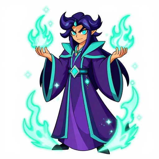 MYSTIC MAGE - Toon Shaded