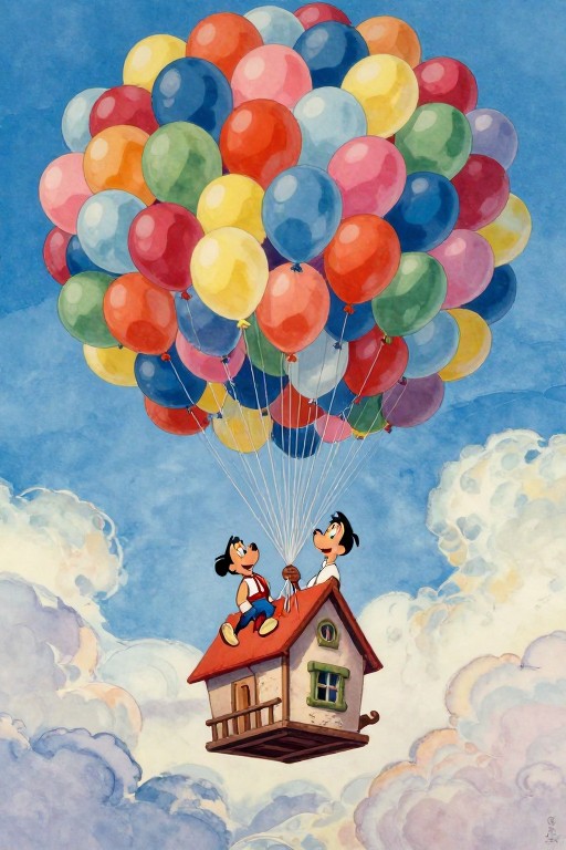 UP ADVENTURE - Golden Age Disney