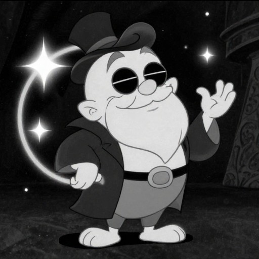 MYSTIC WIZARD - Retro Toon