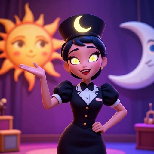 MYSTERIOUS LUNA - Sun & Moon Show