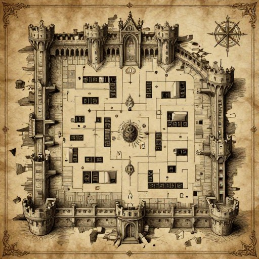 HAUNTED CASTLE - Parchment