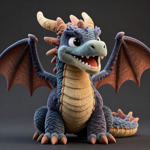 PUPPET DRAGON - Realistic Fantasy