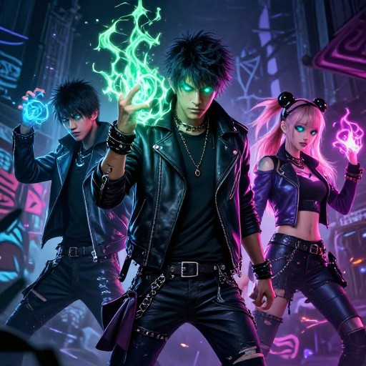 MAGICAL TRIO - Villain Kids