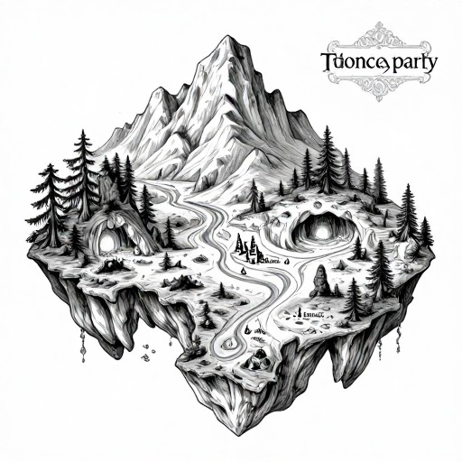 MYSTICAL ISLAND - Tolkien-esque