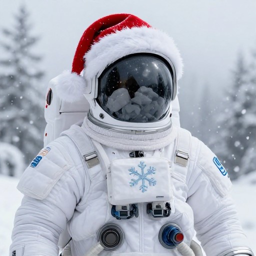 HOLIDAY SNOWFLAKE - Realistic Space