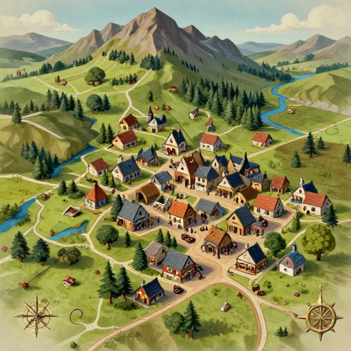 RUSTIC TOWN - Regional Atlas