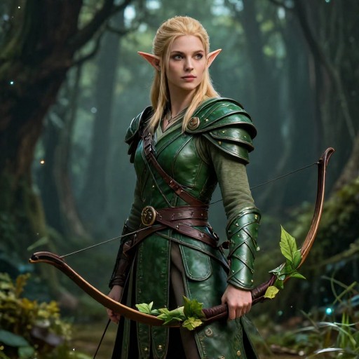ELVEN RANGER - Epic Render