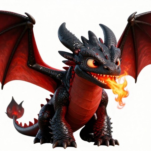 DROGON INSPIRED - Cartoon 3D