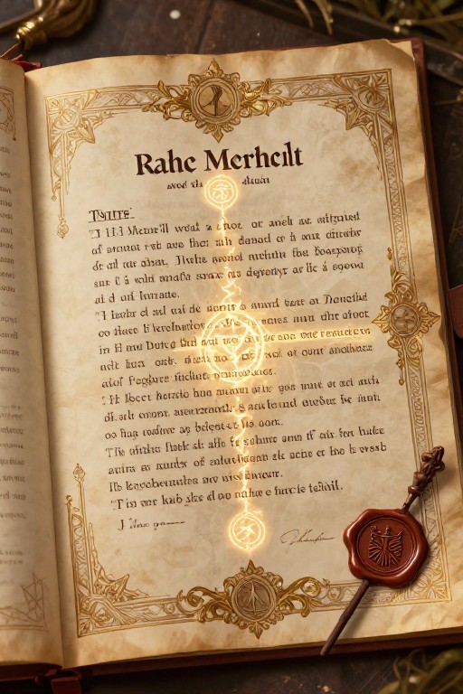 SPELL SCROLL - Royal Decree