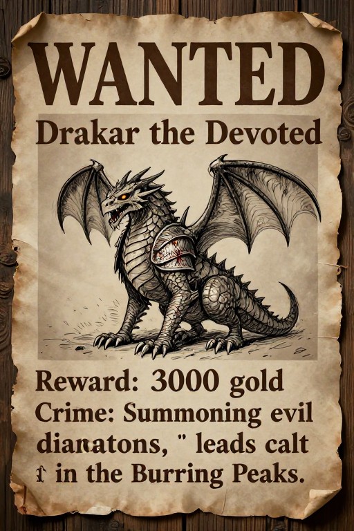 DRAGON CULTIST - Tavern Board