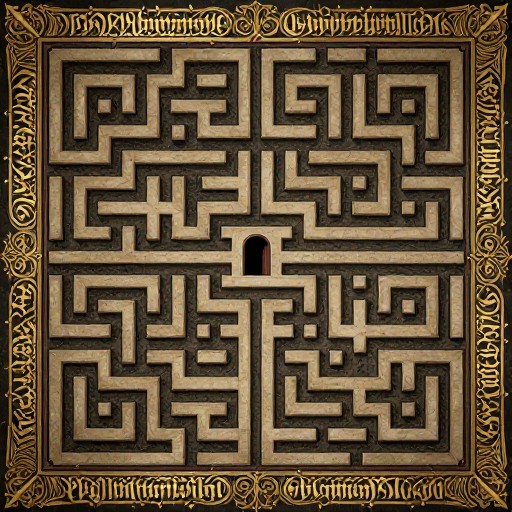 DUNGEON SECRETS - Illuminated Map
