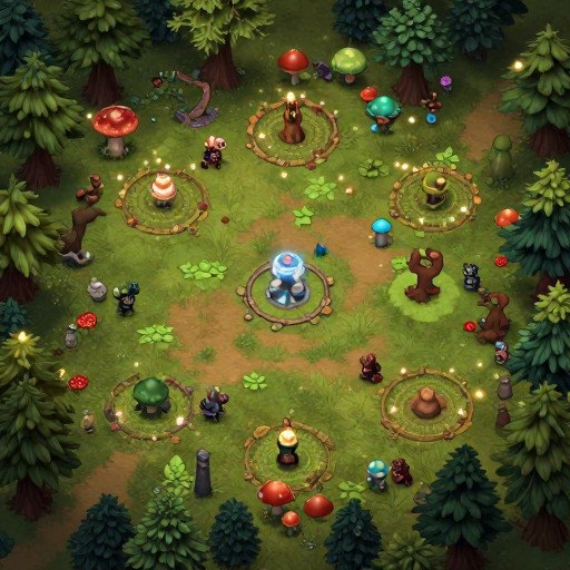 ENCHANTED GLADE - Isometric