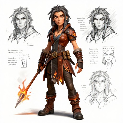 FIRE STARTER - Concept Art