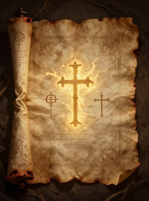 HEALING SCROLL - Dark Tome