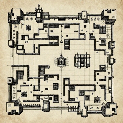 HAUNTED KEEP - Classic Grid