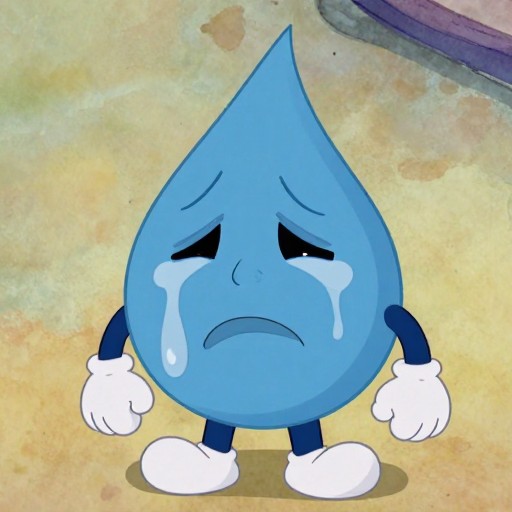 TEARDROP CRYBABY - Classic Cuphead